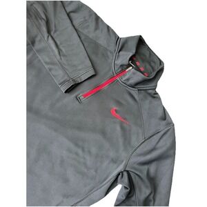 Vintage Nike Therma Fit Track Jacket Mens L Zip‎ Up Pullover 90s Y2K Athletic